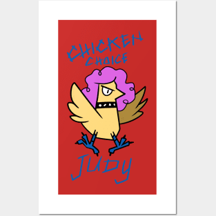 Chicken Choice Judy Posters and Art